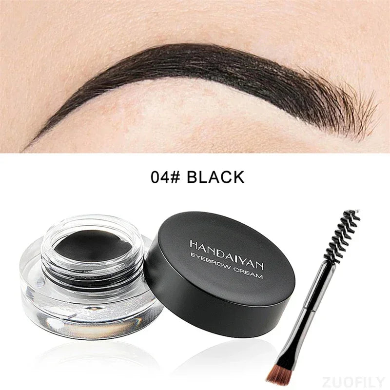 Gel teinté doux pour sourcils avec pinceau à sourcils