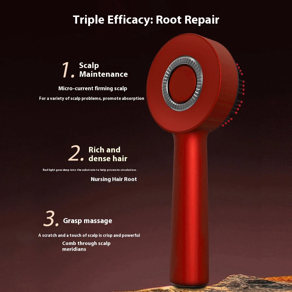 Electric massage comb and red light therapy - Vivian