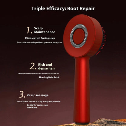 Electric massage comb and red light therapy - Vivian