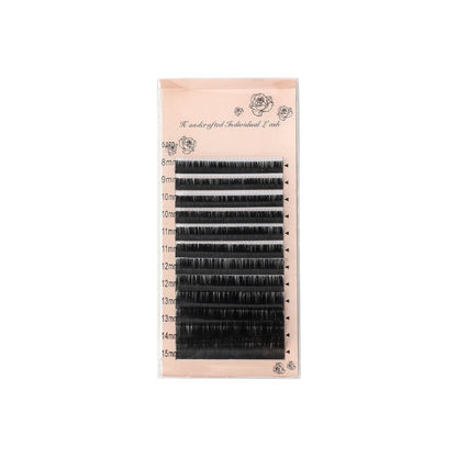Soft individual false eyelashes