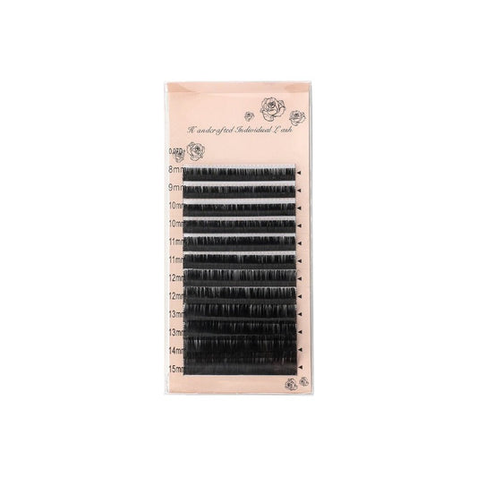Soft individual false eyelashes