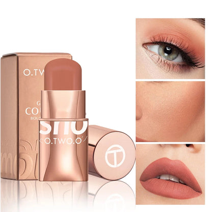 Couleur crémeuse pour les yeux, les joues et les lèvres. 3 en 1