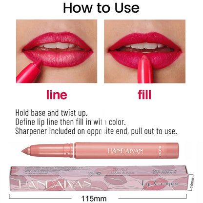 Velvet Matte Lipstick, 12 Colors