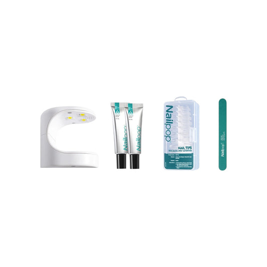 Nail Sit, LED lamp and nail gel