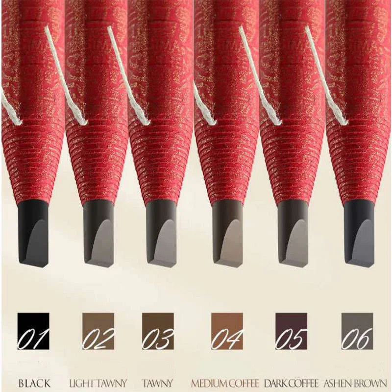 Waterproof eyebrow pencil