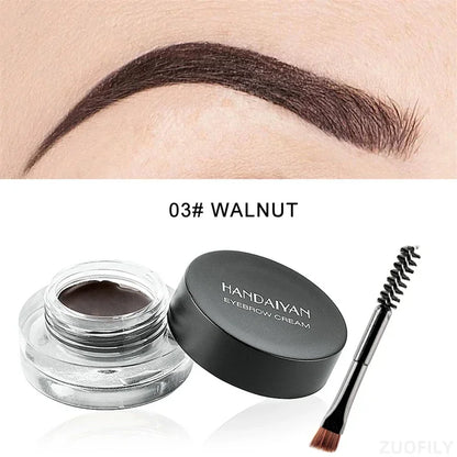 Gel teinté doux pour sourcils avec pinceau à sourcils