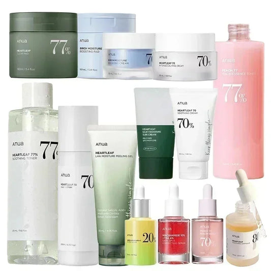 Korean Skin Care Set, Moisturizing Emulsion, Deep Facial Cleanser