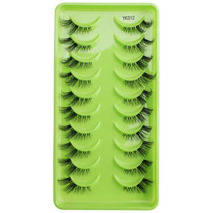 pairs of half eyelashes