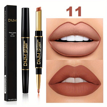 Long-lasting double-ended lipstick