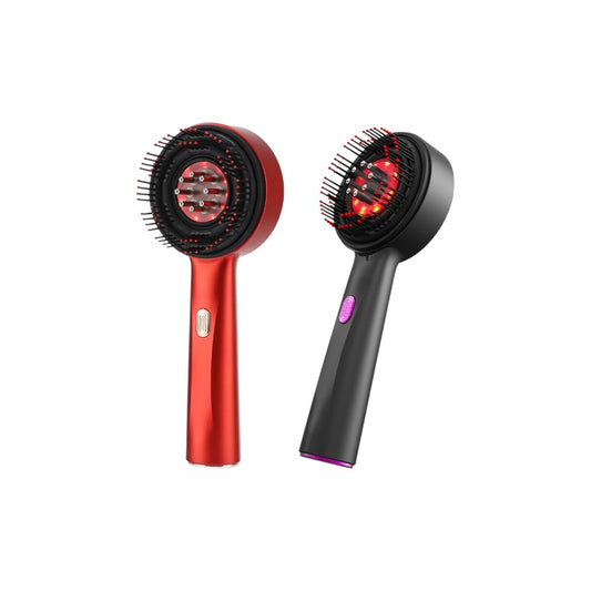 Electric vibrating massage comb