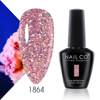 Artistic gel nail polish