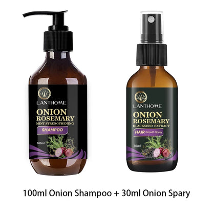 Onion and rosemary shampoo