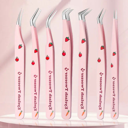 Artificial eyelashes tweezers