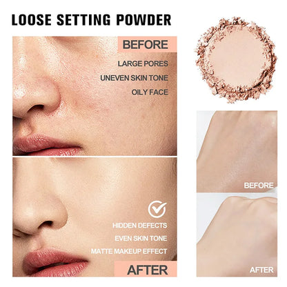 Loose powder that can reduce pores and fine lines.