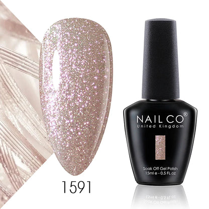 Artistic gel nail polish