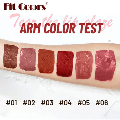 Waterproof Liquid Lipstick, 6 Colors